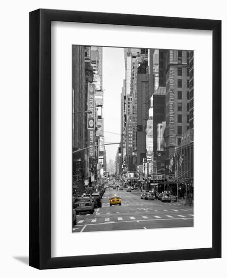 USA, New York, Manhattan, Midtown, 7th Avenue-Alan Copson-Framed Photographic Print