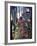 USA, New York, Manhattan, Midtown, Broadway Towards Times Square-Alan Copson-Framed Photographic Print