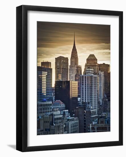 USA, New York, Manhattan, Midtown, Chrysler Building-Alan Copson-Framed Photographic Print