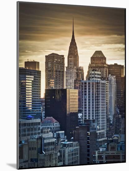 USA, New York, Manhattan, Midtown, Chrysler Building-Alan Copson-Mounted Photographic Print