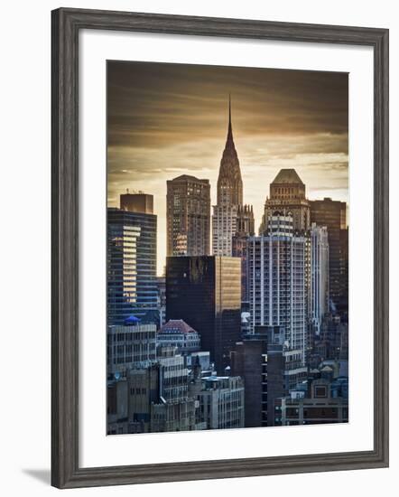 USA, New York, Manhattan, Midtown, Chrysler Building-Alan Copson-Framed Photographic Print