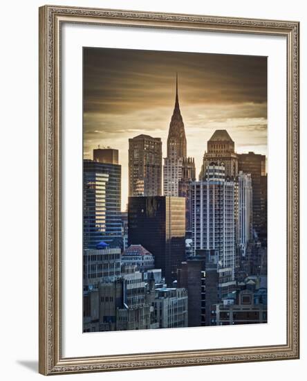 USA, New York, Manhattan, Midtown, Chrysler Building-Alan Copson-Framed Photographic Print