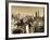 USA, New York, Manhattan, Midtown Skyline Including Empire State Building-Alan Copson-Framed Photographic Print