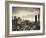 USA, New York, Manhattan, Midtown Skyline Including Empire State Building-Alan Copson-Framed Photographic Print