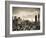 USA, New York, Manhattan, Midtown Skyline Including Empire State Building-Alan Copson-Framed Photographic Print