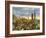 USA, New York, Manhattan, Midtown Skyline Including Empire State Building-Alan Copson-Framed Photographic Print