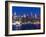 USA, New York, Manhattan, Midtown Skyline with the Empitre State Building across the Hudson River-Alan Copson-Framed Photographic Print