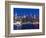 USA, New York, Manhattan, Midtown Skyline with the Empitre State Building across the Hudson River-Alan Copson-Framed Photographic Print