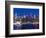 USA, New York, Manhattan, Midtown Skyline with the Empitre State Building across the Hudson River-Alan Copson-Framed Photographic Print