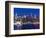 USA, New York, Manhattan, Midtown Skyline with the Empitre State Building across the Hudson River-Alan Copson-Framed Photographic Print