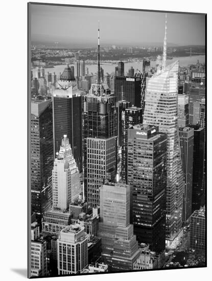 USA, New York, Manhattan, Midtown Skyline-Alan Copson-Mounted Photographic Print