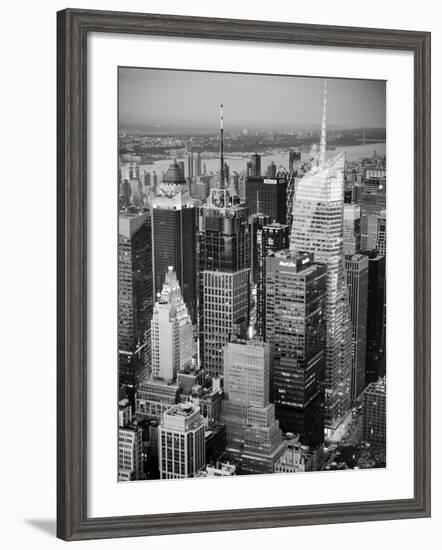 USA, New York, Manhattan, Midtown Skyline-Alan Copson-Framed Photographic Print