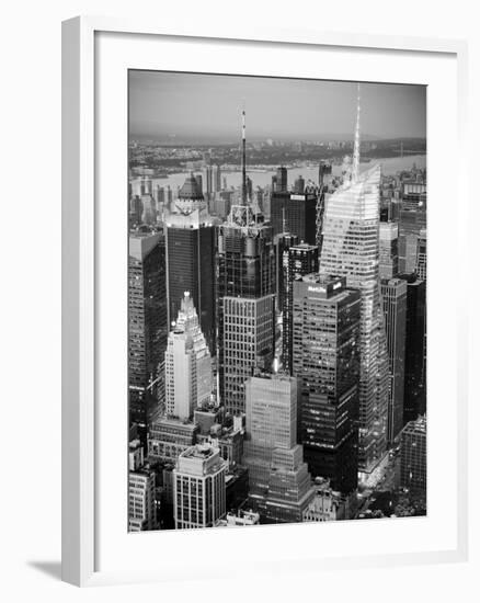 USA, New York, Manhattan, Midtown Skyline-Alan Copson-Framed Photographic Print