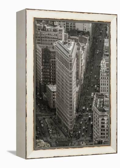 Usa, New York, Manhattan, Midtown, the Flatiron Building-Alan Copson-Framed Premier Image Canvas