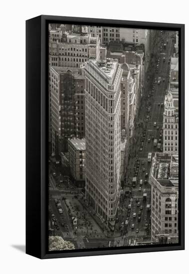 Usa, New York, Manhattan, Midtown, the Flatiron Building-Alan Copson-Framed Premier Image Canvas