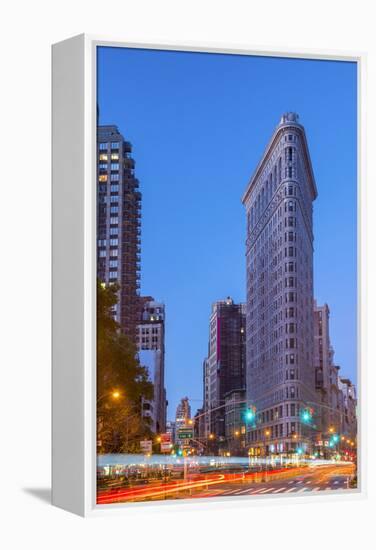 Usa, New York, Manhattan, Midtown, the Flatiron Building-Alan Copson-Framed Premier Image Canvas