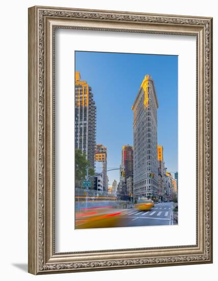 Usa, New York, Manhattan, Midtown, the Flatiron Building-Alan Copson-Framed Photographic Print