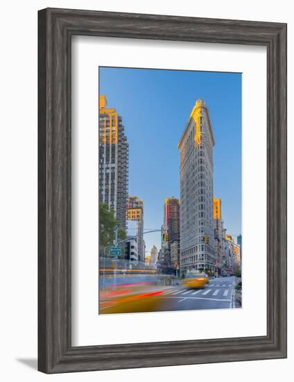 Usa, New York, Manhattan, Midtown, the Flatiron Building-Alan Copson-Framed Photographic Print