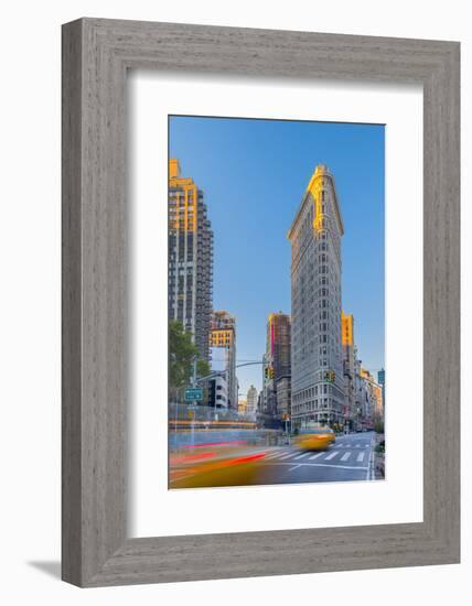 Usa, New York, Manhattan, Midtown, the Flatiron Building-Alan Copson-Framed Photographic Print