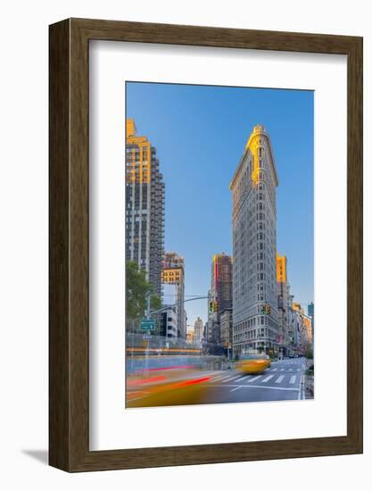 Usa, New York, Manhattan, Midtown, the Flatiron Building-Alan Copson-Framed Photographic Print