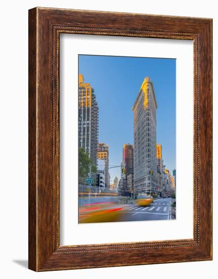 Usa, New York, Manhattan, Midtown, the Flatiron Building-Alan Copson-Framed Photographic Print