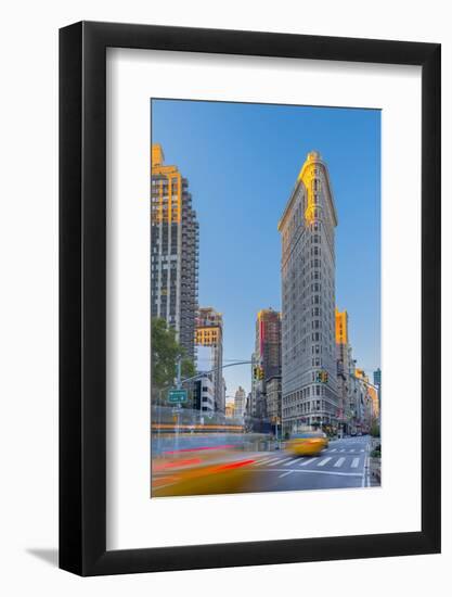 Usa, New York, Manhattan, Midtown, the Flatiron Building-Alan Copson-Framed Photographic Print