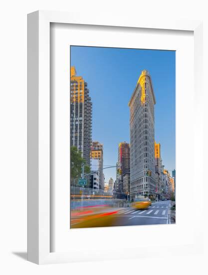 Usa, New York, Manhattan, Midtown, the Flatiron Building-Alan Copson-Framed Photographic Print