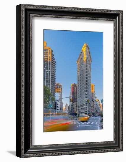 Usa, New York, Manhattan, Midtown, the Flatiron Building-Alan Copson-Framed Photographic Print