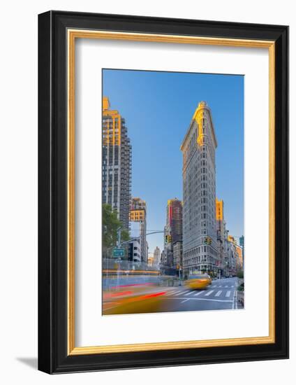 Usa, New York, Manhattan, Midtown, the Flatiron Building-Alan Copson-Framed Photographic Print