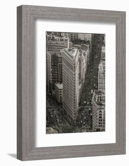 Usa, New York, Manhattan, Midtown, the Flatiron Building-Alan Copson-Framed Photographic Print