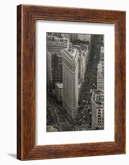 Usa, New York, Manhattan, Midtown, the Flatiron Building-Alan Copson-Framed Photographic Print