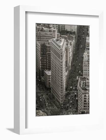 Usa, New York, Manhattan, Midtown, the Flatiron Building-Alan Copson-Framed Photographic Print