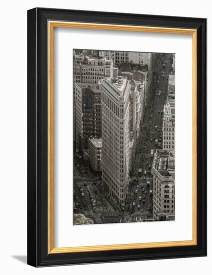 Usa, New York, Manhattan, Midtown, the Flatiron Building-Alan Copson-Framed Photographic Print