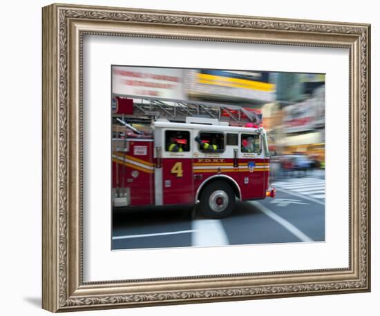 USA, New York, Manhattan, Midtown, Times Square-Alan Copson-Framed Photographic Print