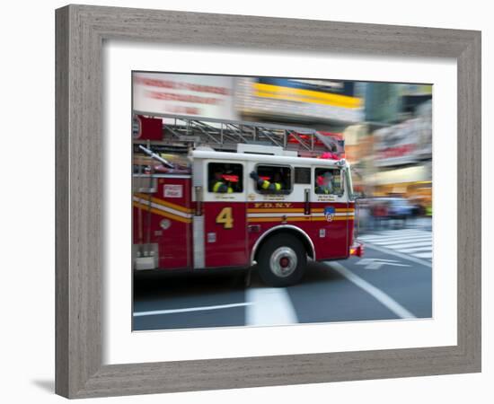 USA, New York, Manhattan, Midtown, Times Square-Alan Copson-Framed Photographic Print