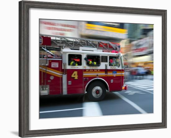 USA, New York, Manhattan, Midtown, Times Square-Alan Copson-Framed Photographic Print