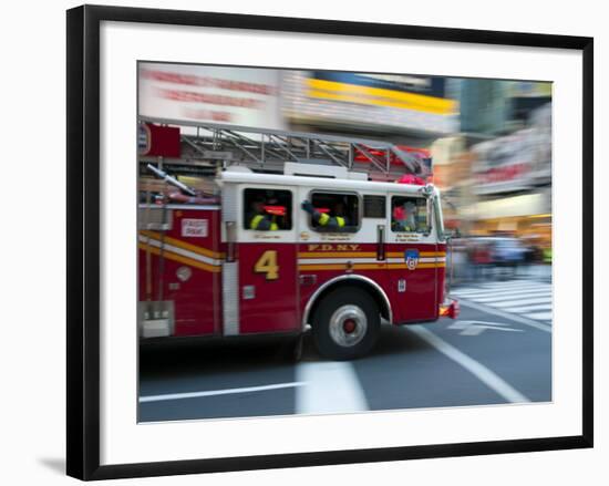 USA, New York, Manhattan, Midtown, Times Square-Alan Copson-Framed Photographic Print