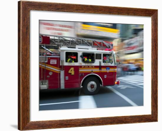 USA, New York, Manhattan, Midtown, Times Square-Alan Copson-Framed Photographic Print