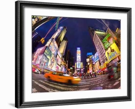 USA, New York, Manhattan, Midtown, Times Square-Alan Copson-Framed Photographic Print