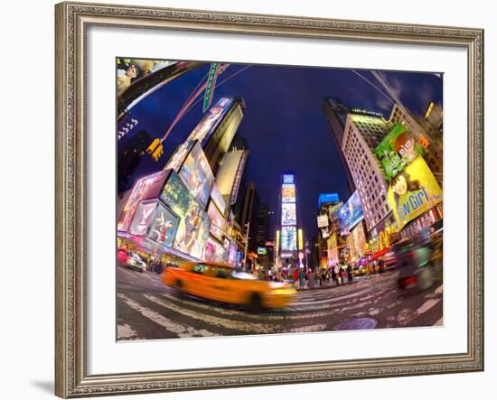 USA, New York, Manhattan, Midtown, Times Square-Alan Copson-Framed Photographic Print