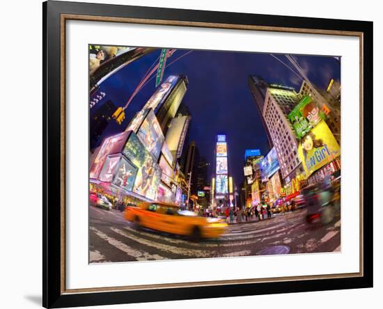USA, New York, Manhattan, Midtown, Times Square-Alan Copson-Framed Photographic Print
