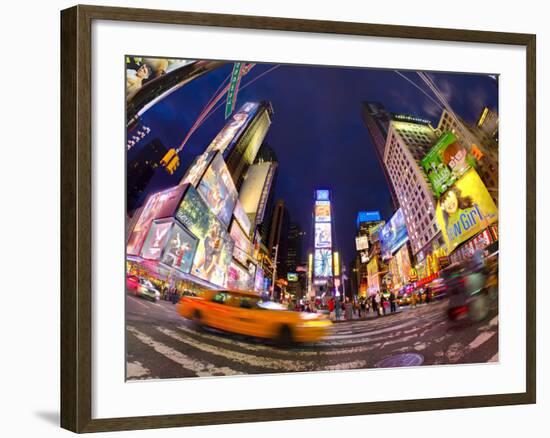 USA, New York, Manhattan, Midtown, Times Square-Alan Copson-Framed Photographic Print