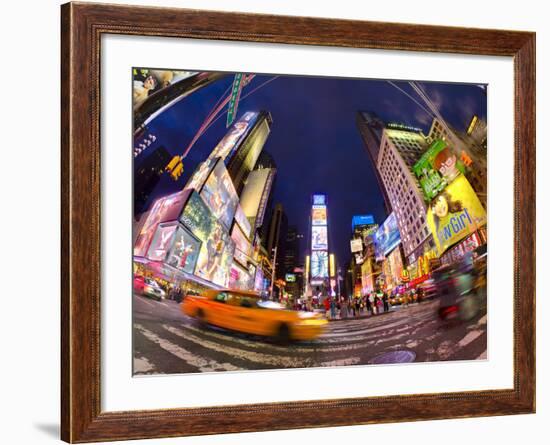 USA, New York, Manhattan, Midtown, Times Square-Alan Copson-Framed Photographic Print