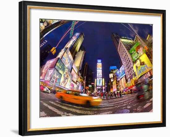 USA, New York, Manhattan, Midtown, Times Square-Alan Copson-Framed Photographic Print