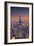 Usa, New York, Manhattan, Top of the Rock Observatory, Midtown Manhattan and Empire State Building-Michele Falzone-Framed Photographic Print