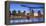 Usa, New York, New York City, Lower Manhattan and Brooklyn Bridge-Michele Falzone-Framed Premier Image Canvas