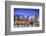 Usa, New York, New York City, Lower Manhattan and Brooklyn Bridge-Michele Falzone-Framed Photographic Print