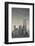 USA, New York, New York City, Lower Manhattan and Freedom Tower, Dusk-Walter Bibikow-Framed Photographic Print