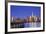 Usa, New York, New York City, Lower Manhattan Skyline from Newport Beach-Michele Falzone-Framed Photographic Print