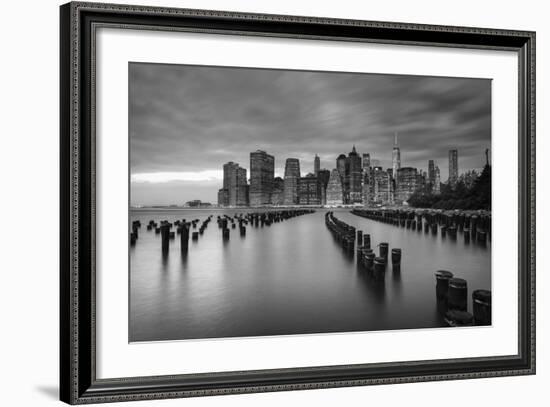 Usa, New York, New York City, Lower Manhattan Skyline-Michele Falzone-Framed Photographic Print